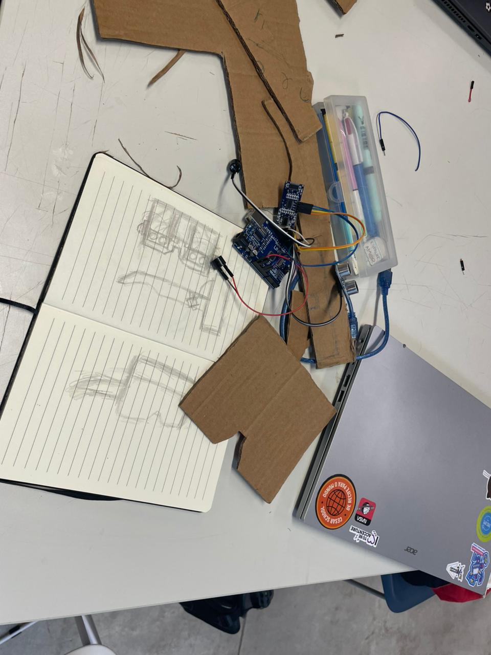 Prototipagem do óculos